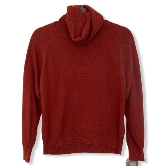 Designers Originals Vintage Burnt Orange Turtleneck Sweater | Women’s M | USA Ma - Picture 3 of 4